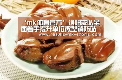 ‘mk体育官方’洛阳支队全面着手提升单位微型消防站人员能力素质建设(图2) mk体育